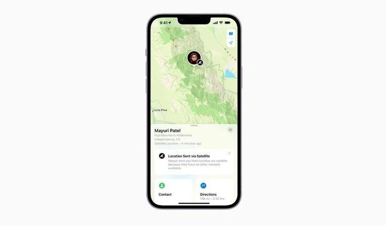 玉林苹果14维修分享iPhone14系列中 FindMy功能通过卫星分享位置方法教程 